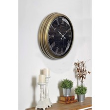 Kasva Concept 40 cm Eskitme Metal Design Duvar Saati