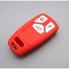 Ik Tunıng Audi A4 A5 A6 A7 Q3 Q5 Model Araçlar Için Silikon Anahtar Kılıf