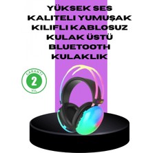 Marsilyan Rgb Aydınlatmalı Kablosuz Bluetooth  Kulaklığı