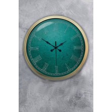 Kasva Concept Hediyelik 40 cm Eskitme Metal Sezgi Duvar Saati