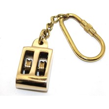 Pirinç Anahtarlık KSK2114 - Lisinya