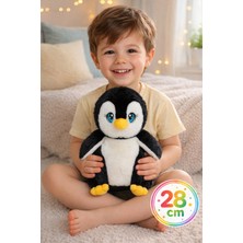 Toyfest 28 cm Peluş Penguen Oyuncak – Yumuşak Dolgulu Sevimli Penguen Peluş Çocuk Oyuncağı