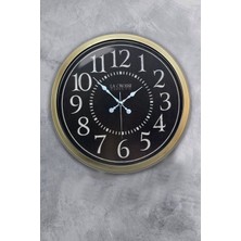 Kasva Concept 40 cm Eskitme Metal La Crosse Duvar Saati