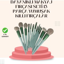 No 35 Moda Göz Farı Allık Fondöten Için Uygun 13'lü Makyaj Fırçası Seti Kompakt Tasarım