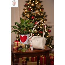 Trendniva Fular Detaylı Şık El ve Omuz Çantası