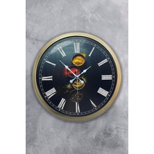 Kasva Concept 40 cm Eskitme Metal Kitchen Duvar Saati