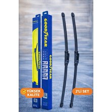 Good Year Fiat Albea Supermute 2'li Muz Silecek Takımı 2002-2012 Sedan (550MM+450MM)