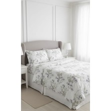 Evim Mor Lale Desen Çift Kişilik Nevresim Takımı