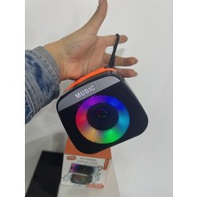 Xonex PL-4451 Bt+Tf+Type-C Girişli Rengarenk Işıklı Telefon Tutacaklı Hopörlör