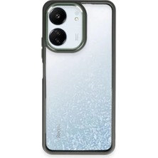 Eco Port Xiaomi Redmi 13C Kılıf Power Silikon - Koyu Yeşil