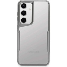 Eco Port Samsung Galaxy S24 Kılıf Boyi Silikon Kapak - Gümüş