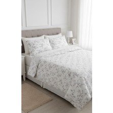 Evim Mini Çiçek Desenli Çift Kişilik Nevresim Takımı