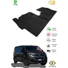 Hitaks Fiat Scudo Ulysee 4d Havuzlu Kauçuk Paspas 2022 ve Üstü Ön