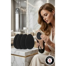 Transformacion Premium Kauçuk Ayakkabı Kaydırmazı - Lüks Topuklu Koruyucu & Sessiz Adım Pedi 6 Çift 722724