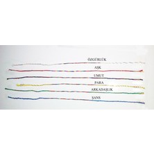 Practika Renkli Şans Bileklikleri ( 6 Adet )