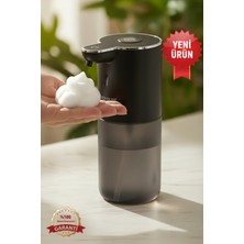 Evo House Otomatik Sensörlü Köpük Sıvı Sabunluk - Şarjlı- Dijital LED Ekran - Duvara Monte - P18S Model