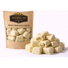 Aydınlar Fıstık Evi Beyaz Çikolatalı Lokum 500GR - Doğal Kurutulmuş Bitkisel Ürün