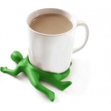 Practika Bardak Altlığı Ezilmiş Adam Şekilli