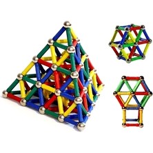 Practika Magnastix 74 Parça Manyetik LEGO Seti