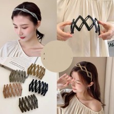 Practika Portatif  Katlanabilir Saç Tacı Saç Tokası