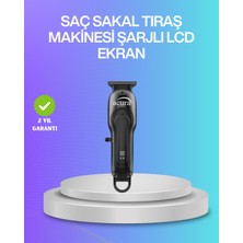 Saç Sakal ve Vücut Için Çok Amaçlı Kablosuz Tıraş Makinesi