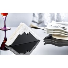 Practika Dekoratif Everest Dağı Görünümlü Plastik Lüks Peçetelik