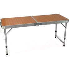 Katlanabilir Ahşap Kamp Masası - Madfox Nova - 547280