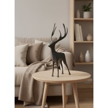 Geyik Figürü Gri