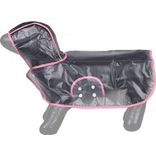 Practika Köpek Yağmurluğu - Pembe - (X Small)