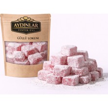 Aydınlar Fıstık Evi Güllü Lokum   500GR - Doğal Kurutulmuş Bitkisel Ürün