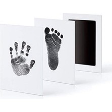 Practika Bebek El Ayak Izi Fotoğraf Çerçevesi El Ayak Izi Kalıbı Seti