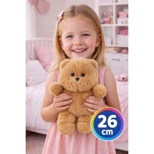 Toyfest 26 cm Peluş Ayı Oyuncak – Yumuşak Teddy Bear, Çocuk Odası Dekoru & Hediye Ayıcık