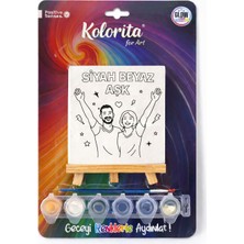 Kolorita For Art Astronot Boyanabilir Sanat Seti | Gece Parlayan Glow Boya