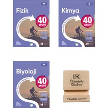 Okyanus Yayınları Okyanus 9. Sınıf 40 Seans Fizik Kimya ve Biyoloji Konu Özetli Soru Bankası 3lü Set + Telefon Standı