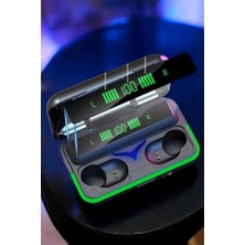 Powerbank Özellikli Kablosuz Bluetooth Kulaklık Rgb Işıklı