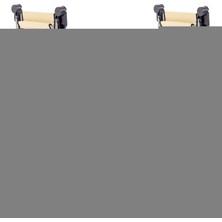 4 Adet Katlanır Kamp Sandalyesi ve Alüminyum Masa Seti - Rock Silver - Buğday - Taşıma Çantalı