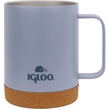 Çelik Mug Termos - Igloo - Cork - 350ML - Duman Mavi - 205696