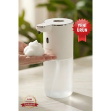 Evo House Otomatik Sensörlü Köpük Sıvı Sabunluk - Şarjlı- Dijital LED Ekran - Duvara Monte - P18S Model