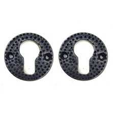 Nexgen Antika Tarz Dekoratif Pirinç Oda Kilit Rozeti - 49MM, Oksit RSKDG34-MCHD