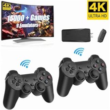 Retro Game Stick Çift Kol Kablosuz Atari Oyun Konsolu 2.4g Uyumlu