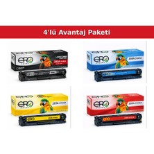 Ero Print Hp Color Laserjet Pro M254DN Muadil Toner - 4 Renk Set