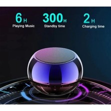 Nexgen Metal Mini Kablosuz Hoparlör Şarjlı 4W Mini Bluetooth Speaker Tws Özellikli Ses Bombası RSKDG34