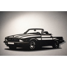 Printmagictr Özel Tasarım 3D Mercedes Duvar Tablosu