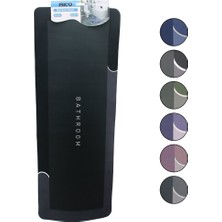 Nexgen Dikdörtgen - Mat Renkler   38X98CM   Su Emici - Sihirli  Banyo Paspası  Elastik (4887) Rsgo3