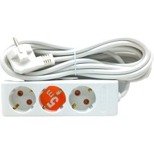 Nexgen 3lü 5mt.uzatma Kablo Grup Priz (4887) RSGO34-MCHD