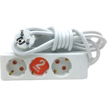 Nexgen 3lü 2mt.uzatma Kablo Grup Priz (4887) RSGO34-MCHD