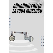 Nexgen Dönebilen Musluk Başlığı Akrobat Mutfak Banyo Musluk Ucu Başlığı Oynar Başlıklı RSKDG34-
