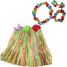 Nexgen Luau Aloha Hawaii  Kolye Etek Taç ve Bileklik Seti (4887) RSGO34-MCHD