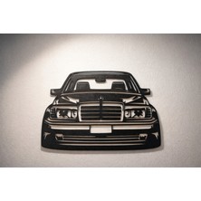 Printmagictr Özel Tasarım 3D Mercedes Duvar Tablosu