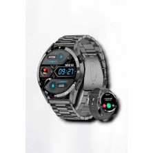 Nexgen Suya Dayanıklı Dokunmatik Akıllı Saat Bluetooth 5.0, Sesli Asistan ve Sağlık Takibi RSKDG34-MC